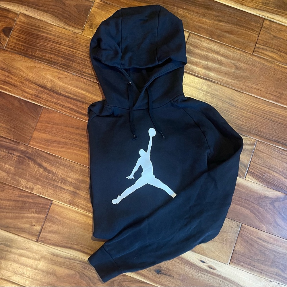 EUC Jordan Jumpman Logo Men's Fleece Pullover Hoodie